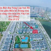 Cần bán Biệt thự Song Lập San Hô 11 FULL nội thất - view Vin Uni - Vinhomes Oecan Park Gia Lâm Giá 19 TỶ
